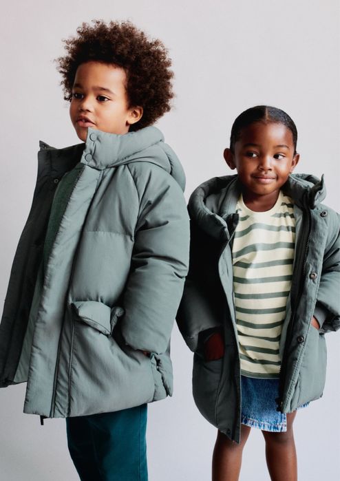 Куртка пуховик Zara на мальчика!