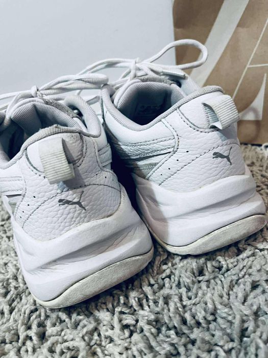 Sportowe buty puma 37.5 białe sneakers