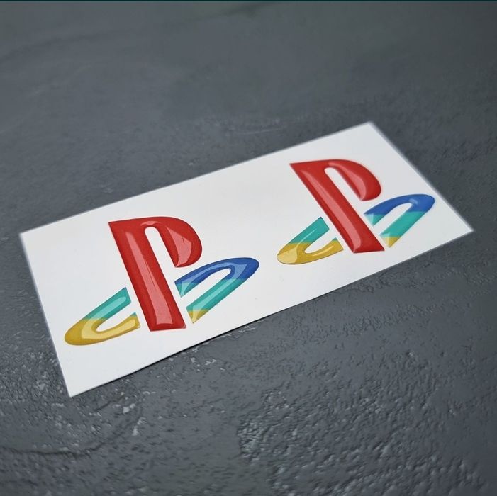 Naklejka 3D do modelu PS4 Pro - 2 szt.
