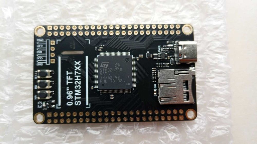 Отладка STM32H7B0VB Cortex-M7 280 MHz flash 128 kB RAM 1.4 MB LQFP-100