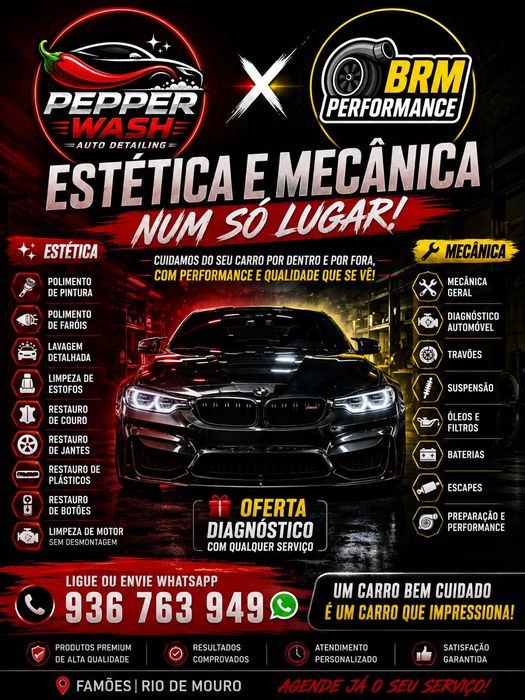 Vários serviços automóvel