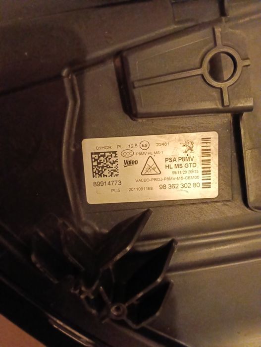 Lampa Peugeot 3008,5008 II Lift Full Led