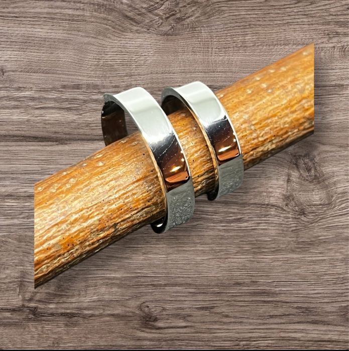 Srebrne obrączki płaskie 925