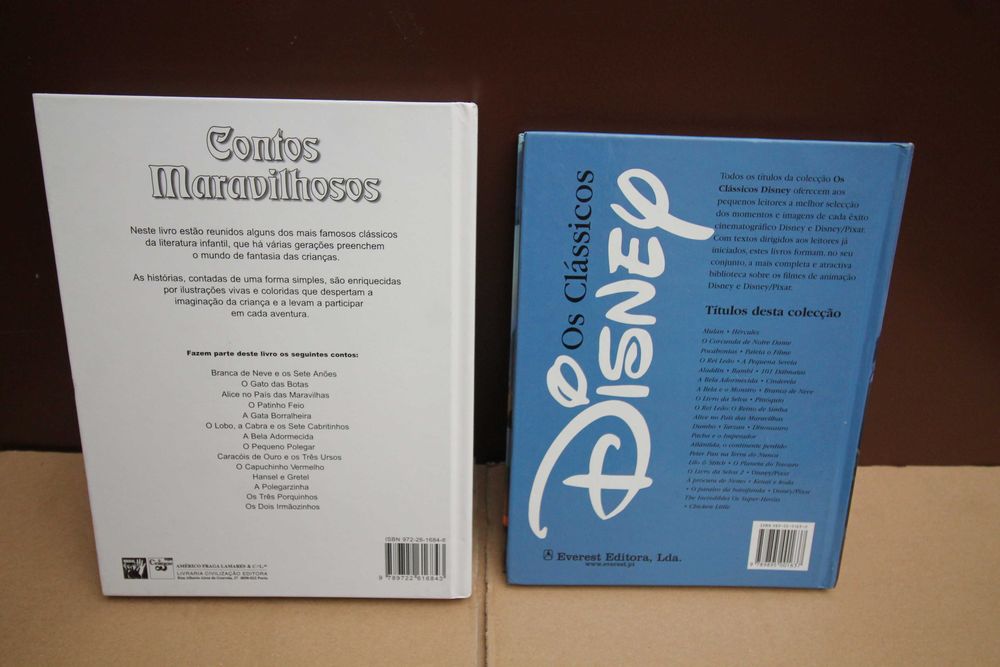 conjunto livros historias/fabulas infantis