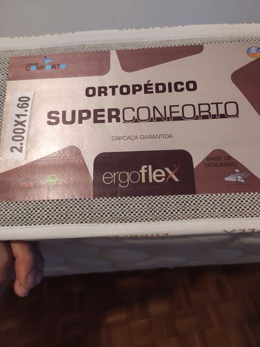 Colchão ortopédico ergoflex