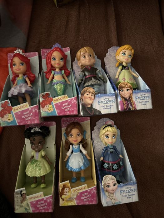 Mini figurka Jakks Pacific Disney Princess 7 cm TYLKO ZESTAW