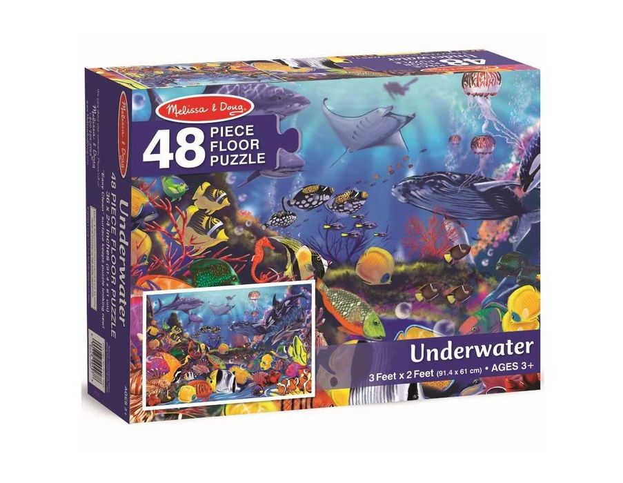 Пазл Melissa&Doug Мега "Водяний світ", 48 елементів