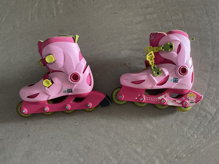Patins em linha para menina