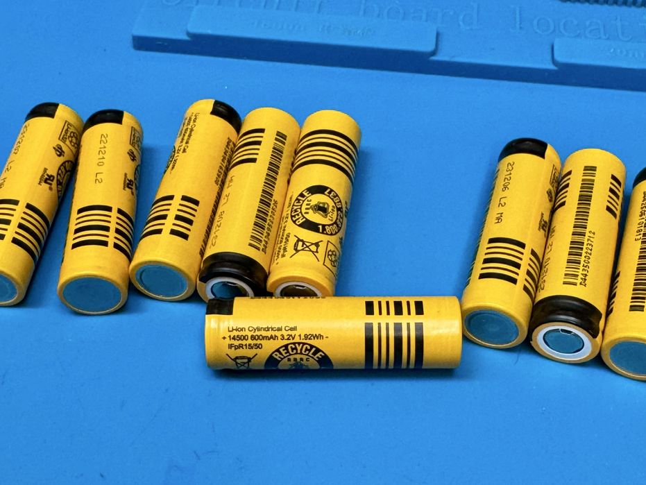 Аккумулятор lifepo4 14500 600 mah