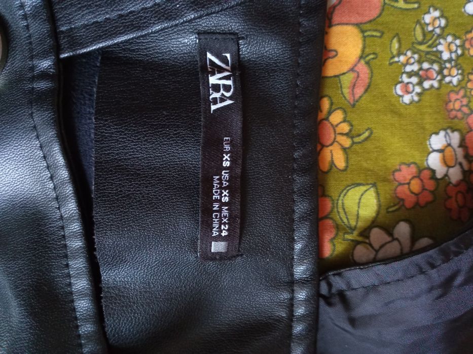 Сарафан з екошкіри Zara XS