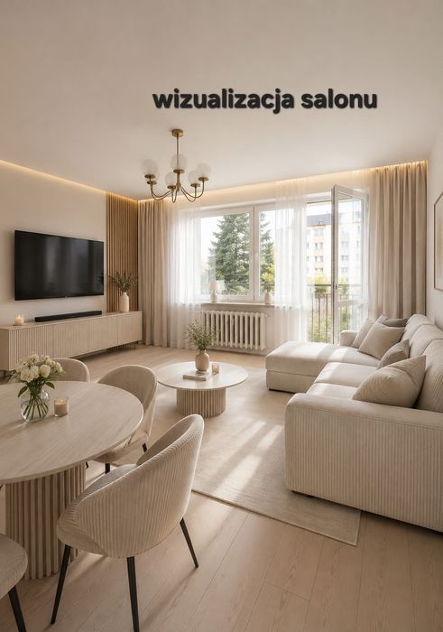 Mieszkanie na sprzedaż parter 48m ciepłe słoneczne balkon 2 pokoje