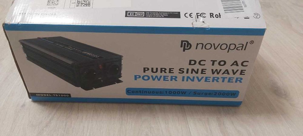 Преобразователь,Инвертор NOVOPAL 12В в 220В чистый синус