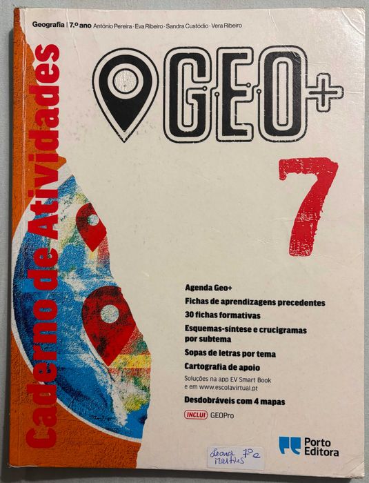 Conjunto Manual + Caderno de Atividades GEO+ | Geografia - 7.º Ano