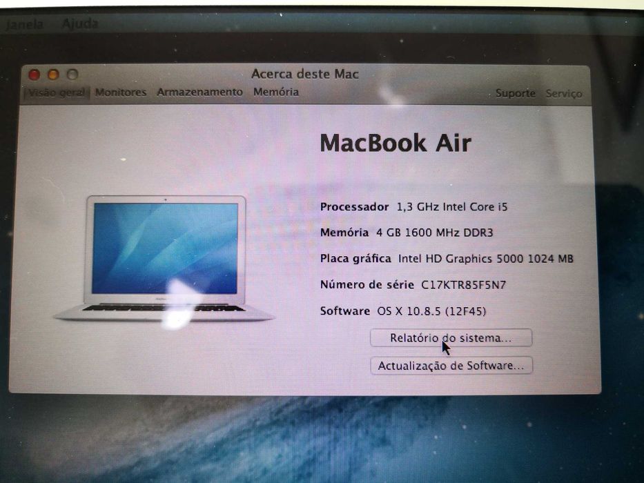 Apple MacBookAir 6,1 A1465