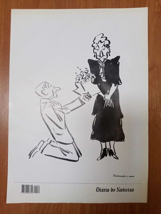 STUART INÉDITO DN 1990 fac-similes de desenhos de Stuart de Carvalhais