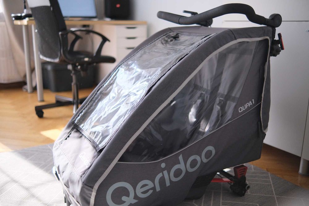 Qeridoo Qupa 1 Przyczepka Rowerowa