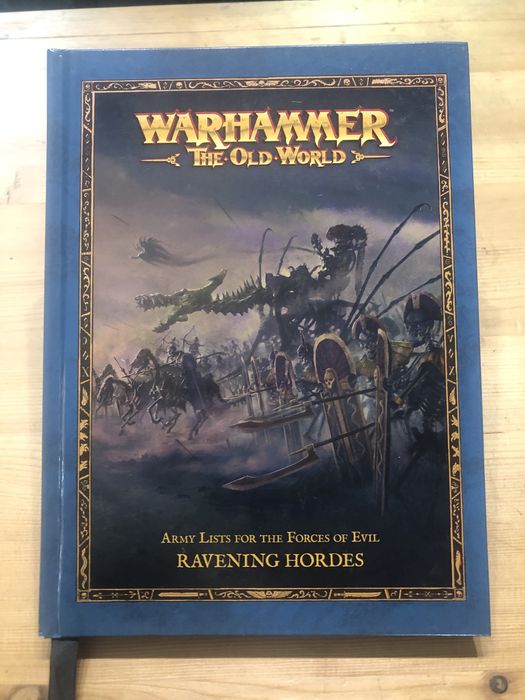 Warhammer Old World Ravening Hordes Podrecznik