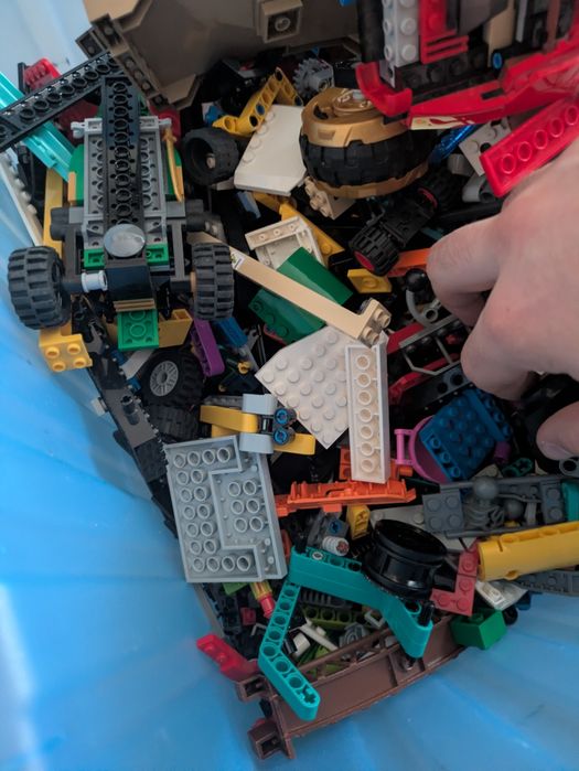 Mix klocków LEGO 5.5 kg Ninjago Star Wars chima system