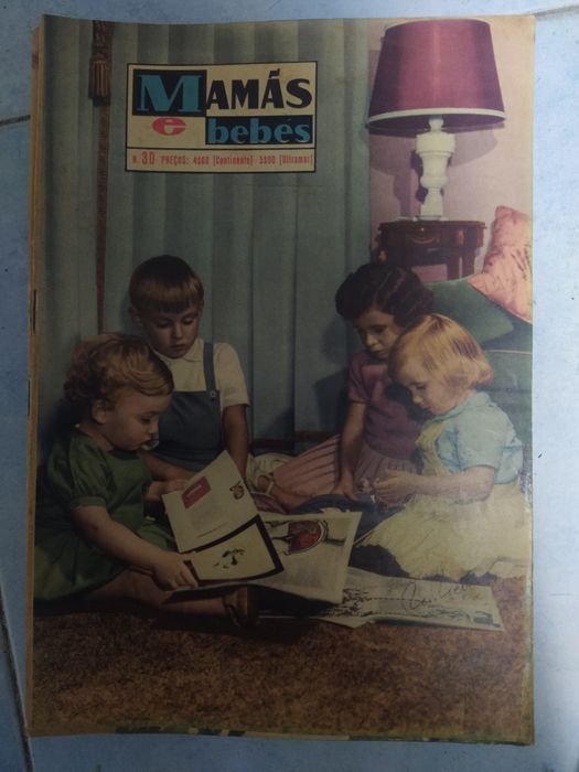 33 Revistas "Mamãs e bebés - a revista figurino" dos anos 60 e 70