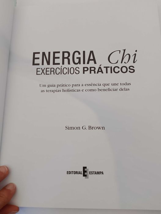 Livro "Energia Chi" de Simon Brown