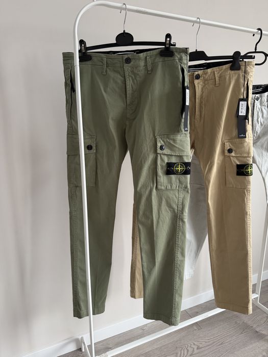 Карго штаны Stone Island (брюки, чиносы)