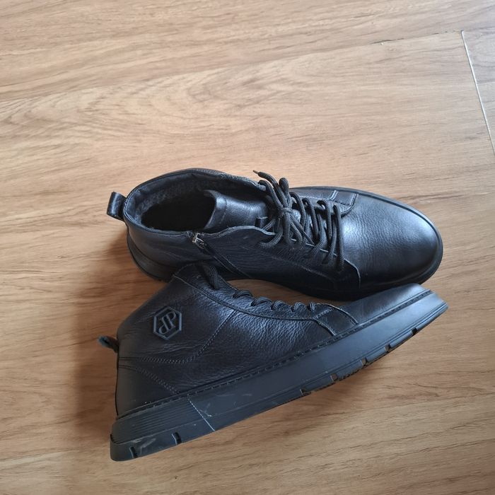 Skórzane buty męskie