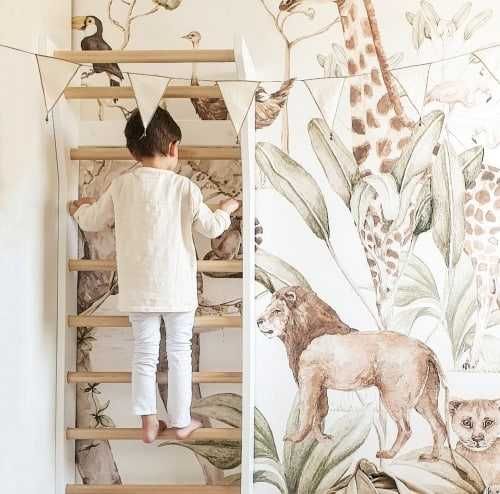 Espaldar Mini para quarto de brincar