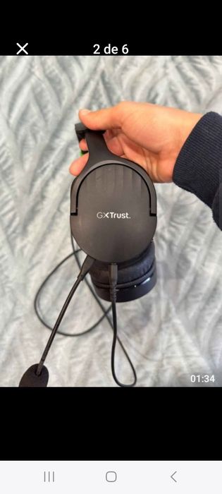 Auscultadores com microfone  headphones  GXTUST 48a