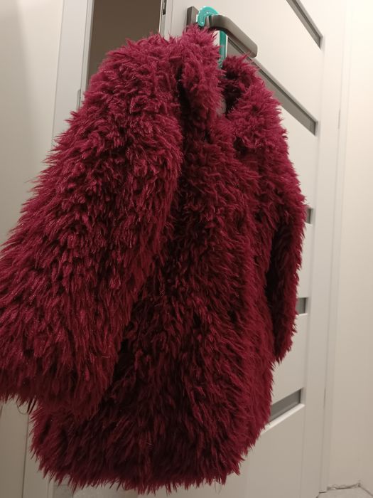 Futerko płaszcz dla dziewczynki rozmiar 122