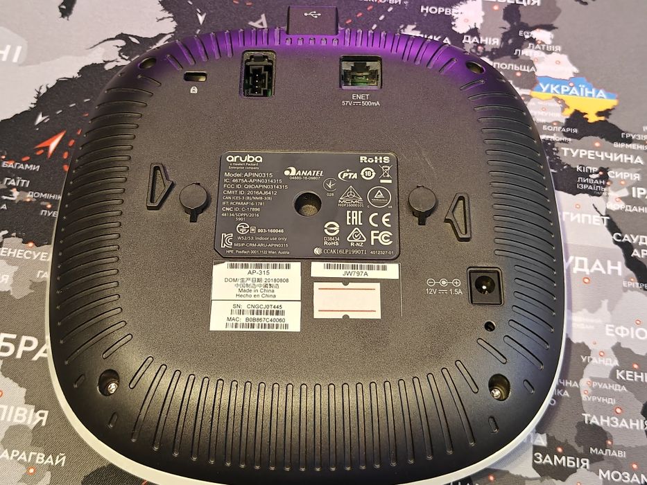 Точки доступу HP Aruba AP / IAP-535/345/325/315/225 (2.4Ghz, 5Ghz)