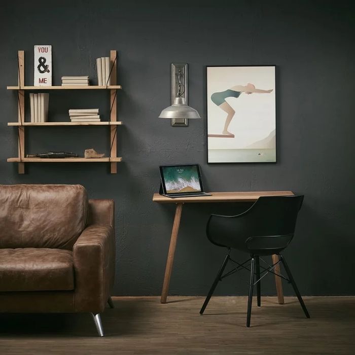 Konsola / biurko Bellbazaar – lite drewno, styl skandynawski