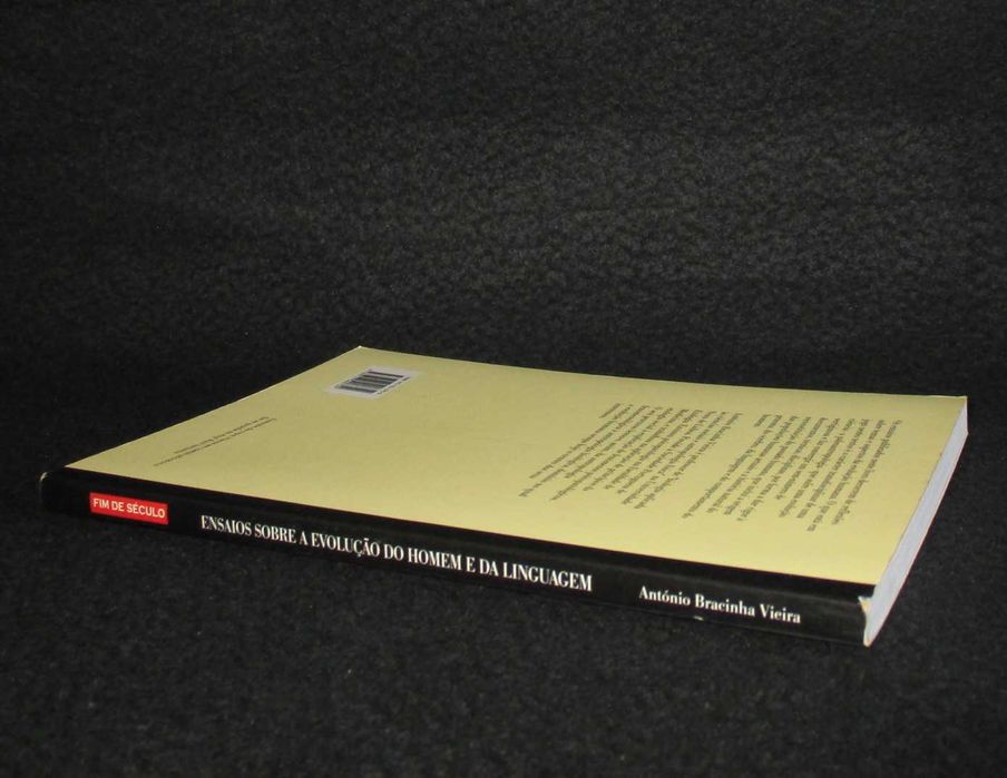 Livro Ensaios sobre a Evolução do Homem e da Linguagem António Bracinha Vieira