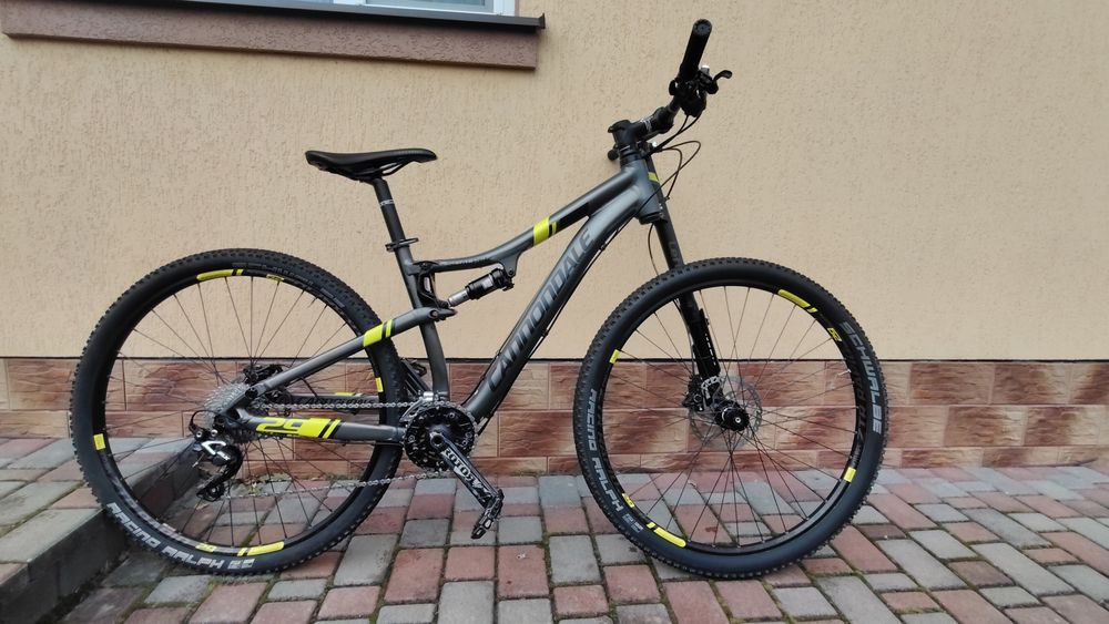 Велосипед Cannondale scalpel двох підвіс