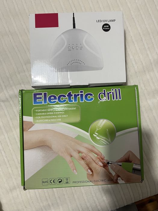 Broca e forno para unhas