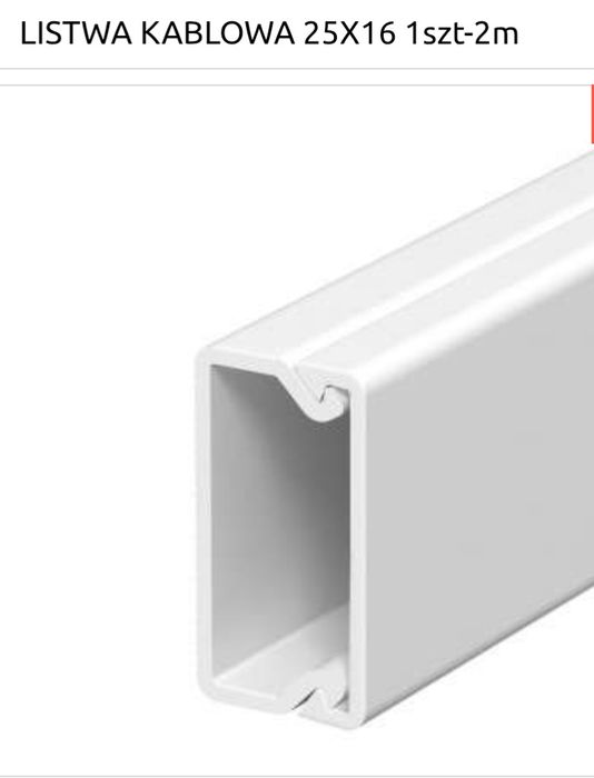 Korytko instalacyjne Legrand 25/16