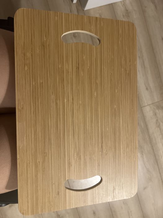 Bambusowa podstawka ikea pod laptopa
