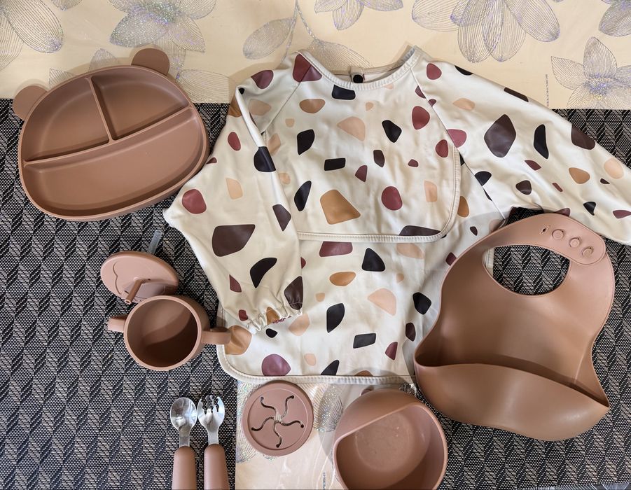 Дитячий посуд набір як для хлопчика так і для дівчинки