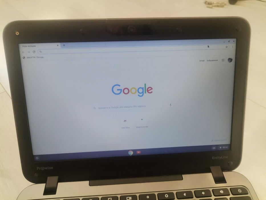 ChromeBook Prowise Entryline 4 ЯДРА