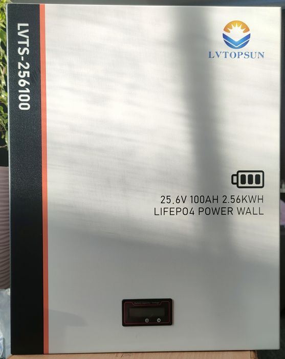 LiFePo4 25.6v 100А 2560w акумулятор до інвертора