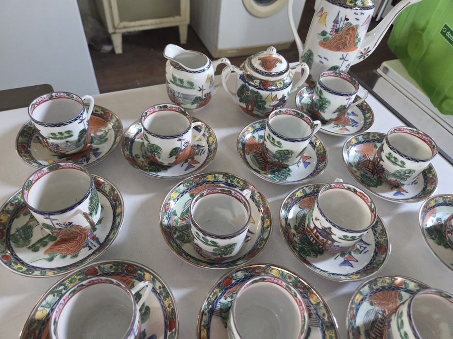 Serviço de café porcelana