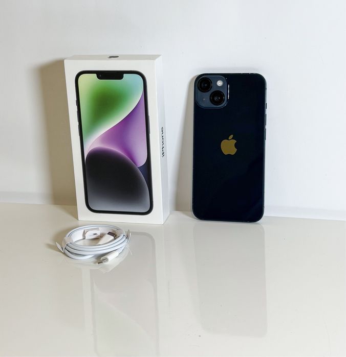 iPhone 14 100% Baterii • Pełny Zestaw