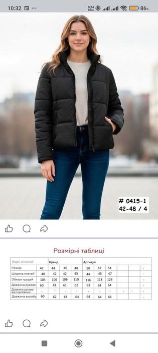 Весняна курточка жіноча чорна