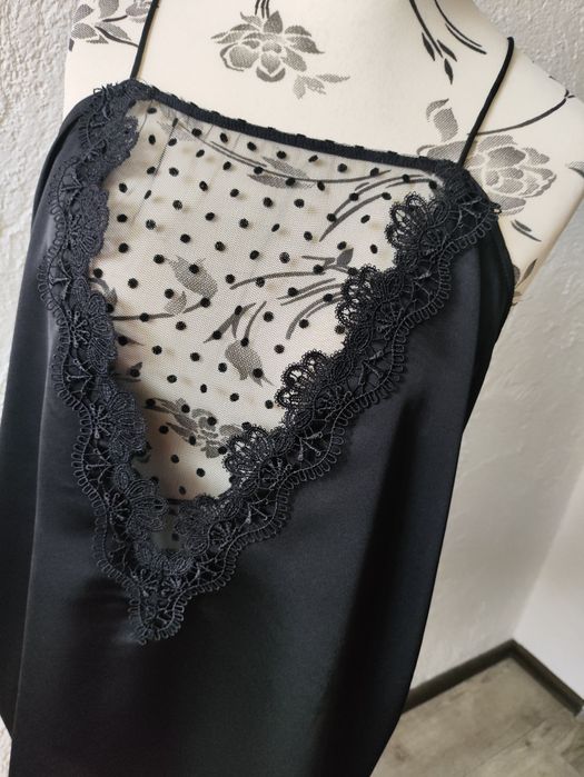 Bardzo duża seksowna koszulka satynowa 46 48 Ann Summers