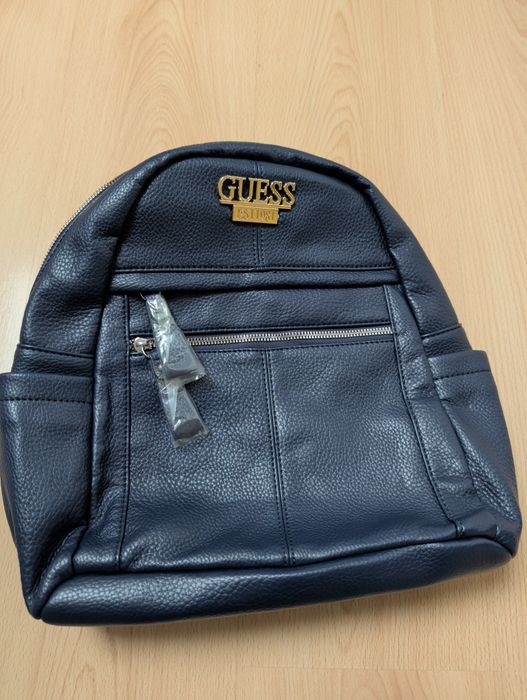 Plecak granat dużo kieszonek
