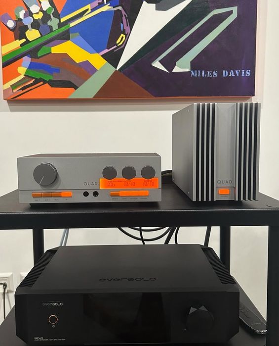 Topo de Gama Eversolo DMP-A10 Streamer Dac Pre Amplificador