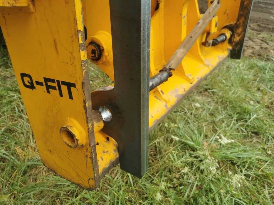 Haki ładowarka JCB 30mm grubości, zaczep łyżka adapter przejściówka,