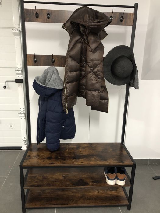 Bengaleiro de entrada com banco