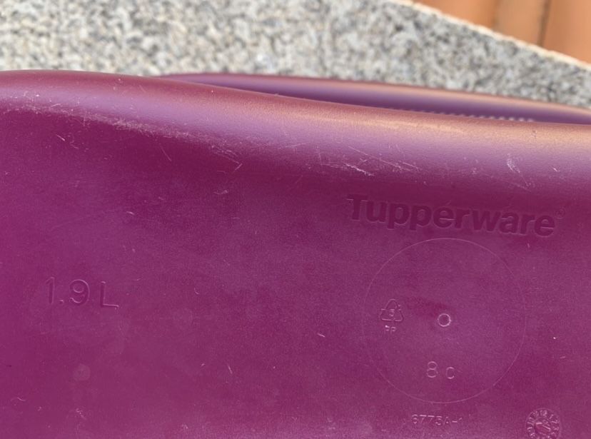 MicroMassas Tupperware