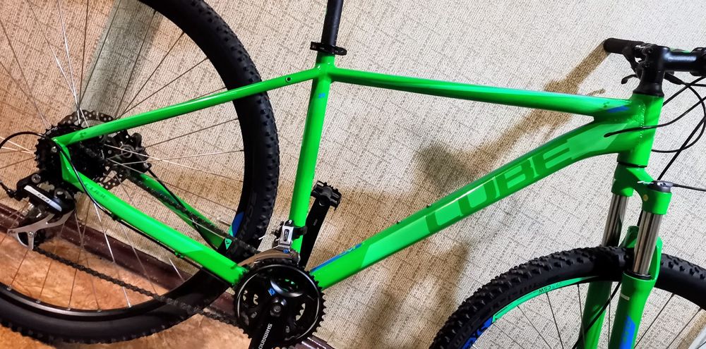 Німецький велосипед Cube AIM SL 29 з документами. Пробіг 300 км. Найнер. Київ. Проспект Науки. Самовивіз!