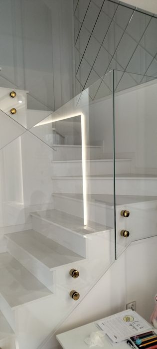 Schody marmurowe i blaty